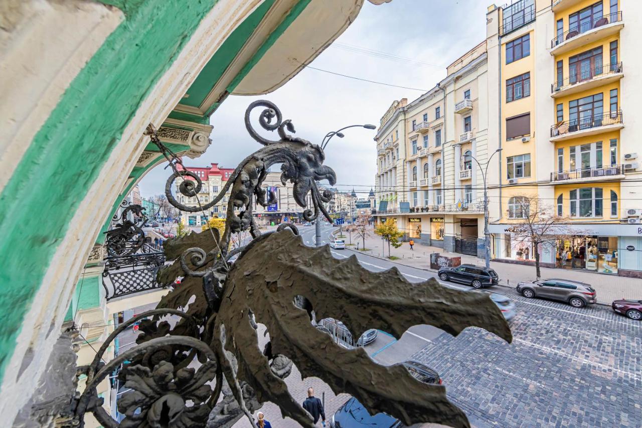 Rv Old City Apartment Velyka Vasylkivska 28,Self Check-In 24Х7 Kiev Ngoại thất bức ảnh